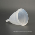 Medical grade lady silicone menstrual female cup